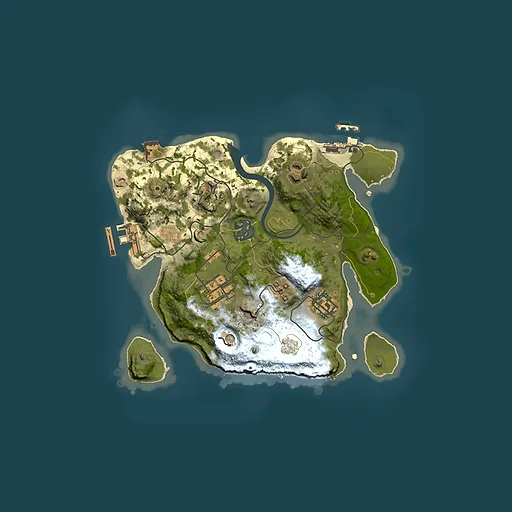 Rust map seed 1109167226, 2500x2500m top-down preview