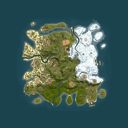 Rust map seed 1940902177, 3500x3500m top-down preview