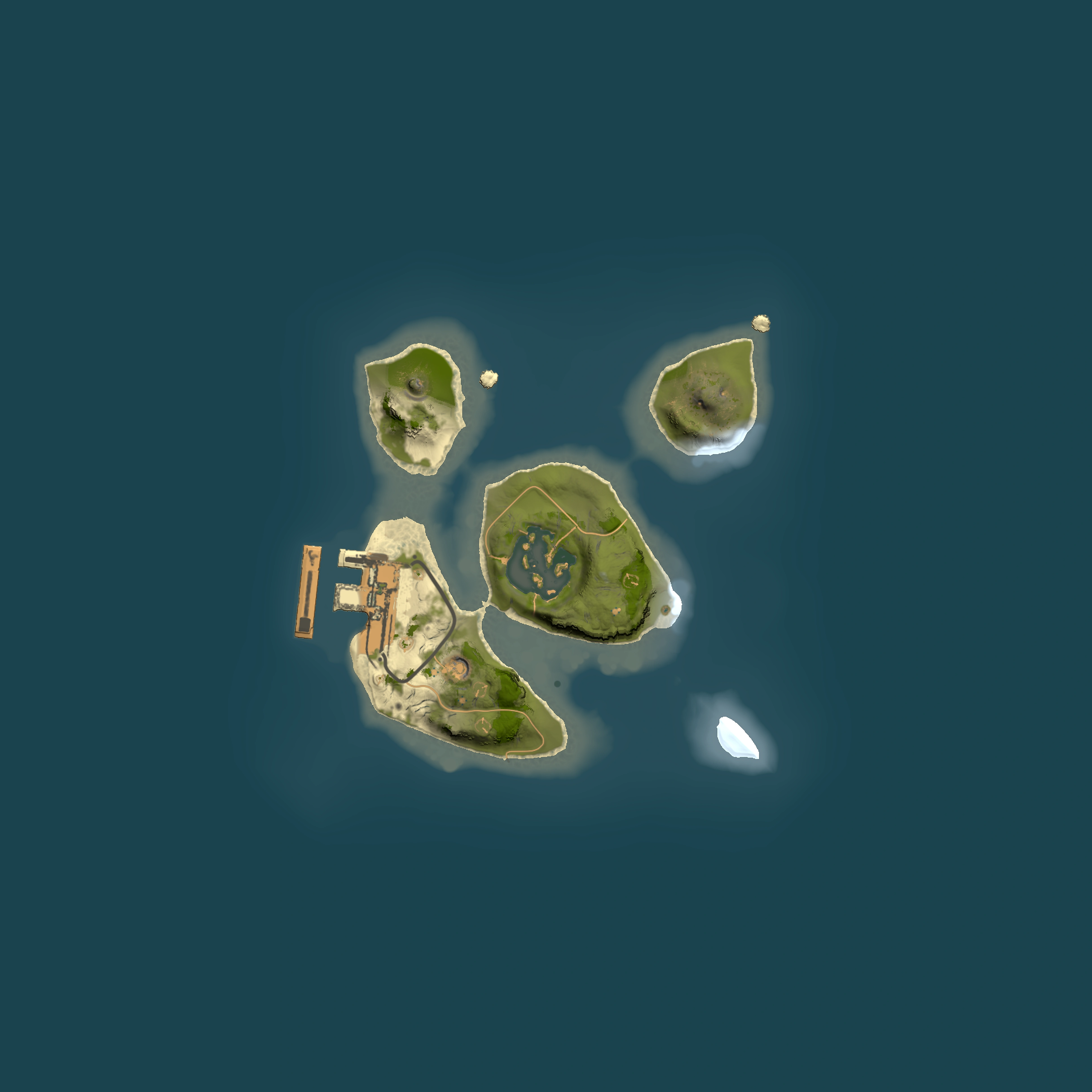 Full top-down render of Rust map seed 1766483836, 1500x1500m
