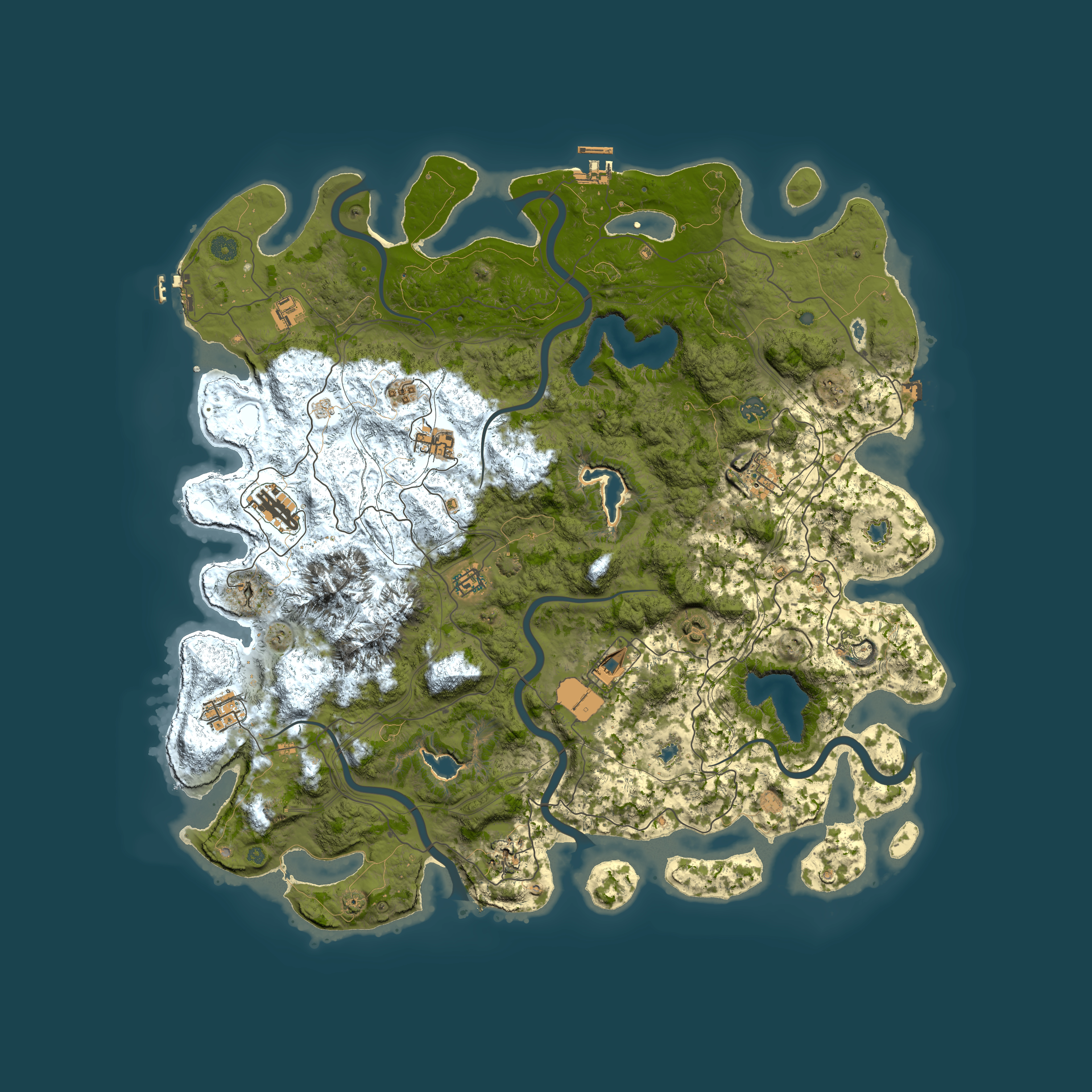 Full top-down render of Rust map seed 1619638112, 5000x5000m