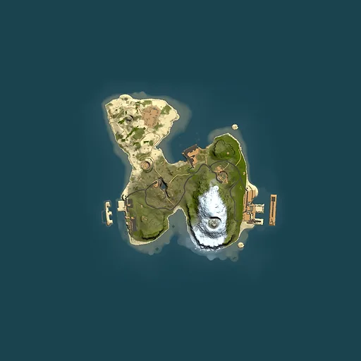Rust map seed 239071684, 1500x1500m top-down preview