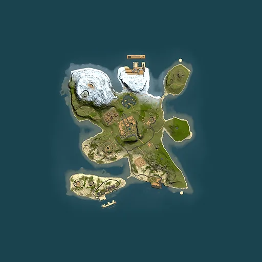Rust map seed 1603887676, 2000x2000m top-down preview