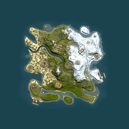 Rust map seed 346886521, 3000x3000m top-down preview