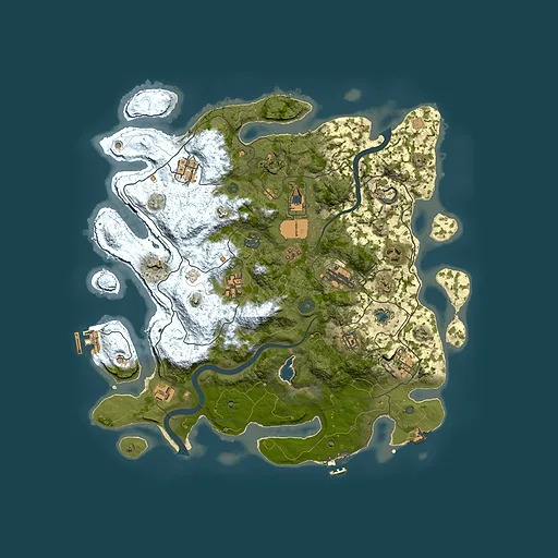 Rust map seed 605595622, 4000x4000m top-down preview
