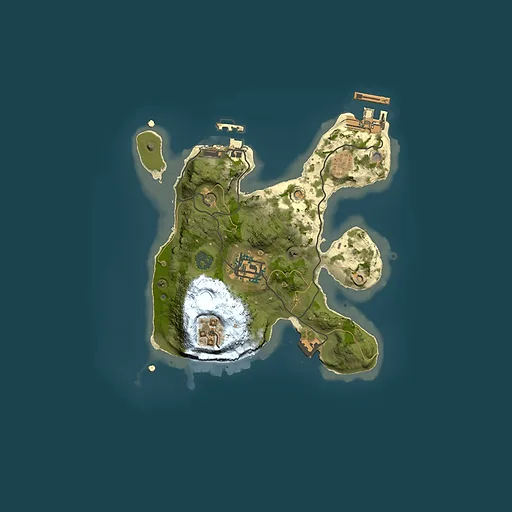 Rust map seed 891038885, 2000x2000m top-down preview