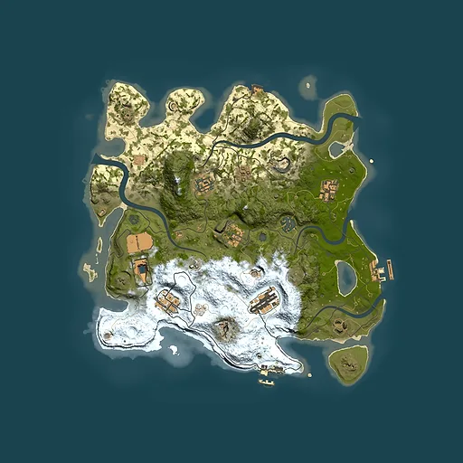 Rust map seed 51202509, 3500x3500m top-down preview