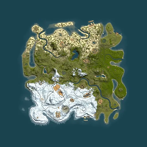 Rust map seed 655392304, 4500x4500m top-down preview
