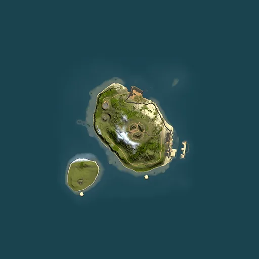 Rust map seed 846648331, 1500x1500m top-down preview