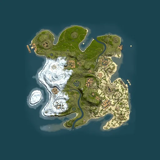 Rust map seed 1611286968, 3000x3000m top-down preview