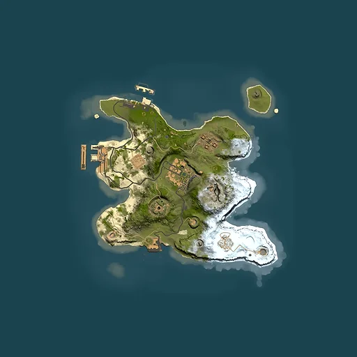 Rust map seed 1567834157, 2000x2000m top-down preview