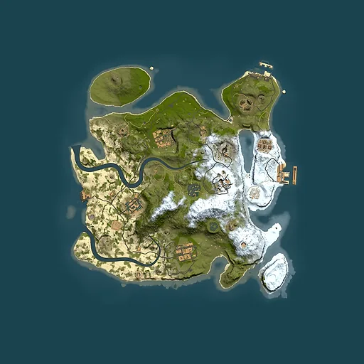Rust map seed 1356612928, 3000x3000m top-down preview