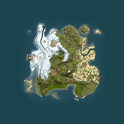 Rust map seed 247859316, 3000x3000m top-down preview