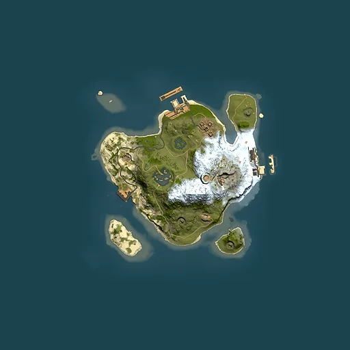 Rust map seed 1813866176, 2000x2000m top-down preview
