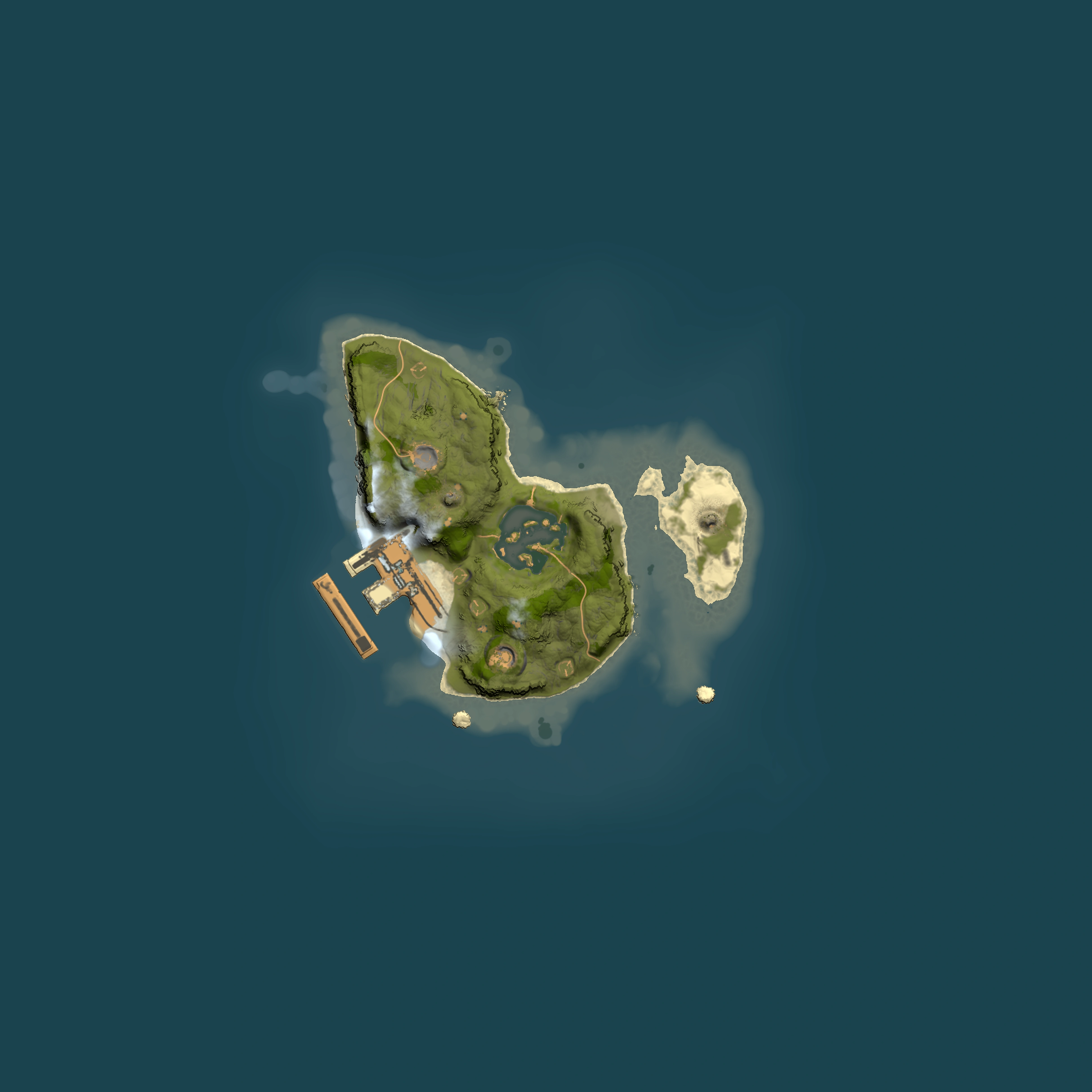 Full top-down render of Rust map seed 1026503085, 1500x1500m