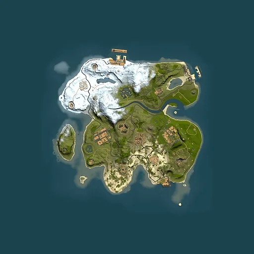 Rust map seed 1248583857, 2500x2500m top-down preview