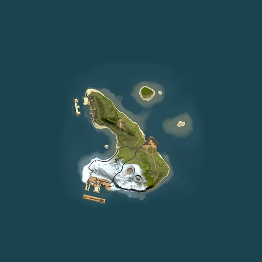 Rust map seed 15493832, 1500x1500m top-down preview