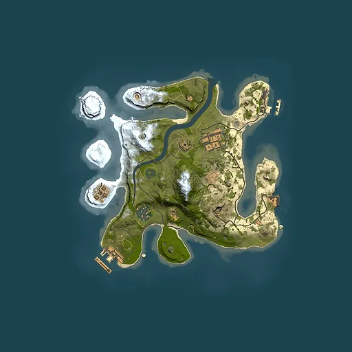 Rust map seed 172551419, 2500x2500m top-down preview