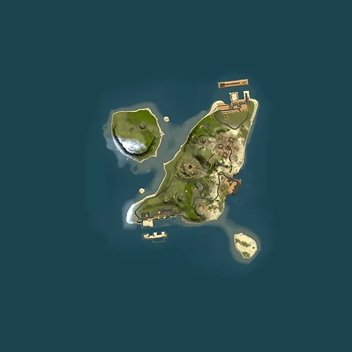 Rust map seed 827548491, 1500x1500m top-down preview