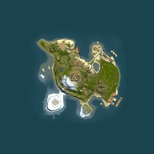 Rust map seed 1740019519, 2000x2000m top-down preview