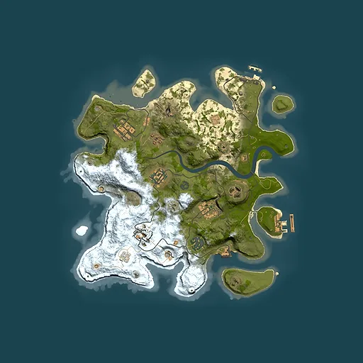 Rust map seed 922601959, 3000x3000m top-down preview