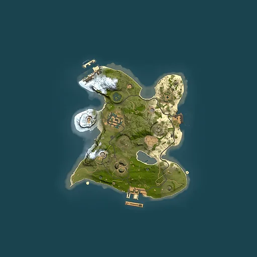 Rust map seed 1460805935, 2000x2000m top-down preview