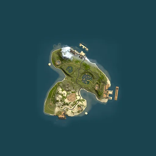 Rust map seed 106603840, 1500x1500m top-down preview