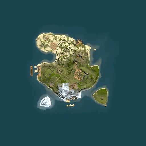 Rust map seed 1173024851, 2000x2000m top-down preview