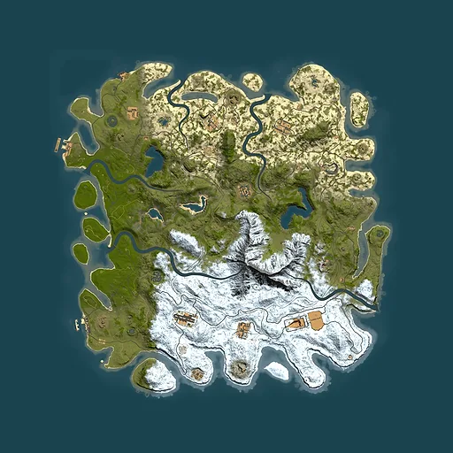 Rust map seed 1035776097, 5000x5000m top-down preview