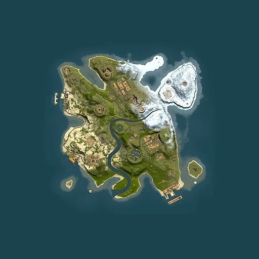 Rust map seed 1214933253, 2500x2500m top-down preview