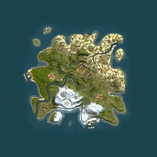 Rust map seed 212702637, 3000x3000m top-down preview