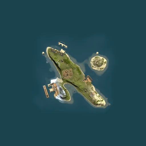 Rust map seed 1695807111, 1500x1500m top-down preview