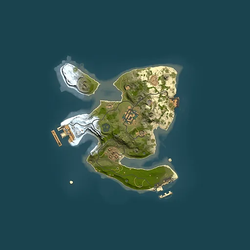 Rust map seed 1945644791, 2000x2000m top-down preview