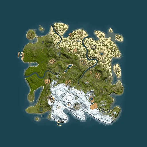 Rust map seed 781575386, 4000x4000m top-down preview