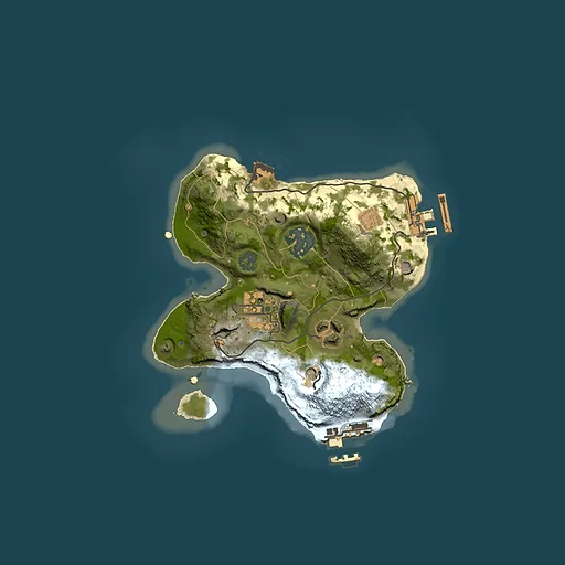 Rust map seed 163483231, 2000x2000m top-down preview