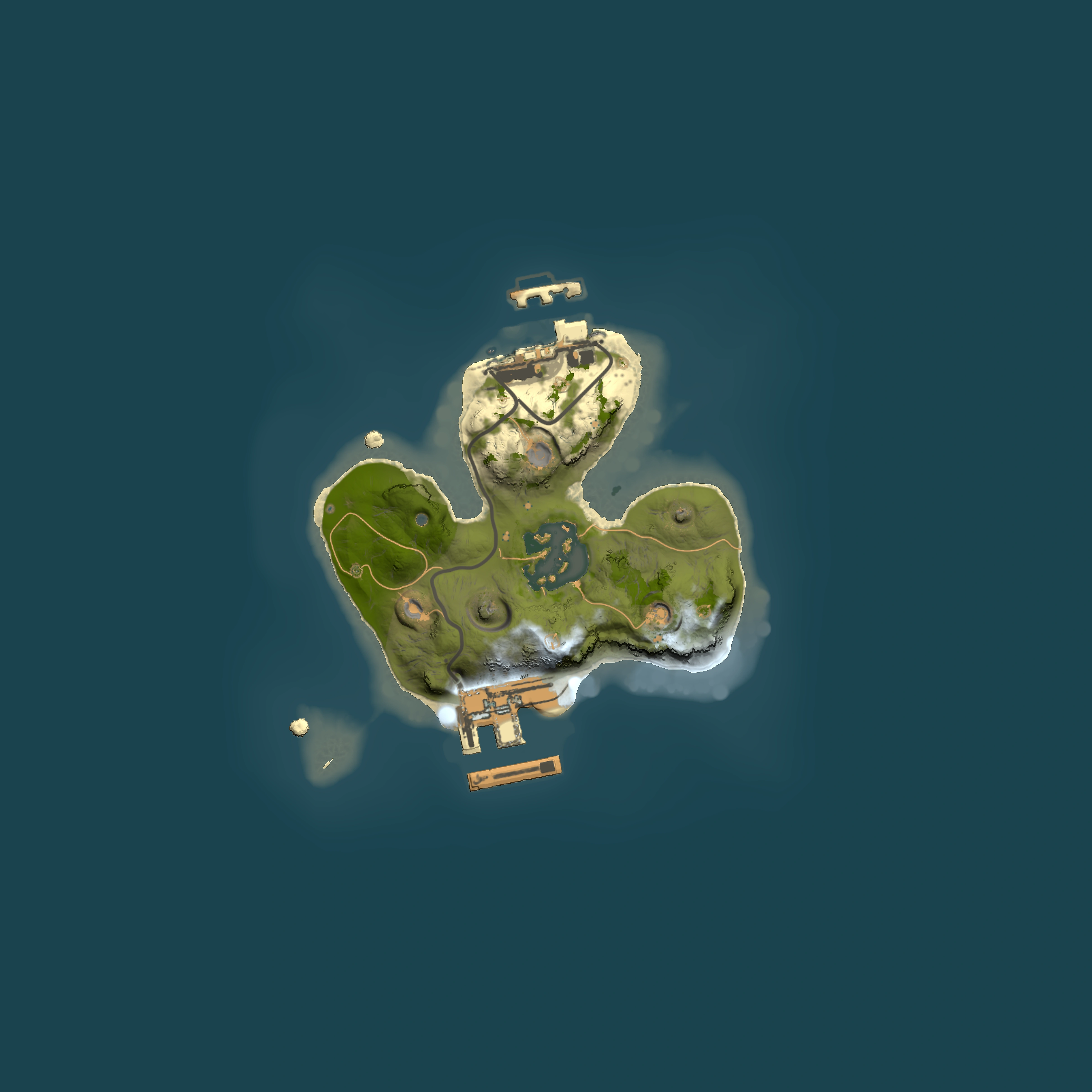Full top-down render of Rust map seed 2082770221, 1500x1500m