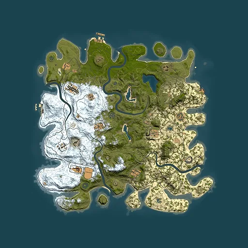 Rust map seed 12922171, 4500x4500m top-down preview