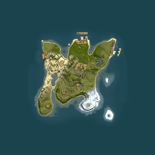 Rust map seed 172235818, 2000x2000m top-down preview