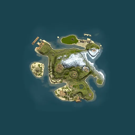 Rust map seed 286623534, 2000x2000m top-down preview