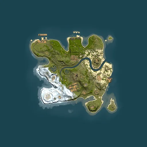 Rust map seed 856775148, 2500x2500m top-down preview