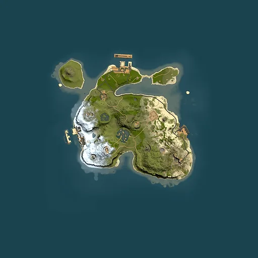 Rust map seed 60418515, 2000x2000m top-down preview