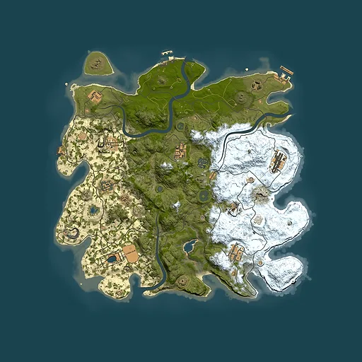 Rust map seed 375327038, 4000x4000m top-down preview