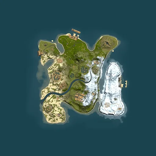 Rust map seed 1651630816, 2500x2500m top-down preview