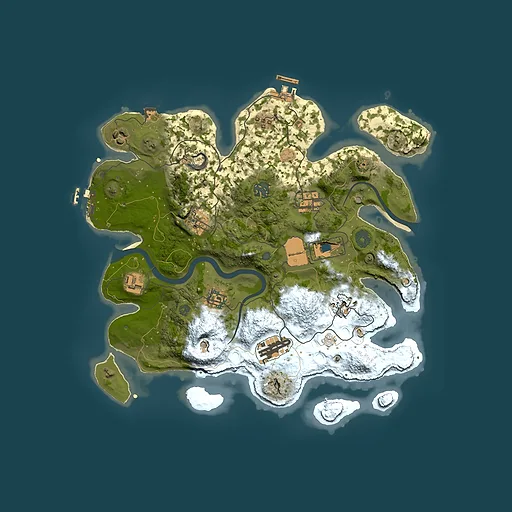 Rust map seed 1202453320, 3500x3500m top-down preview