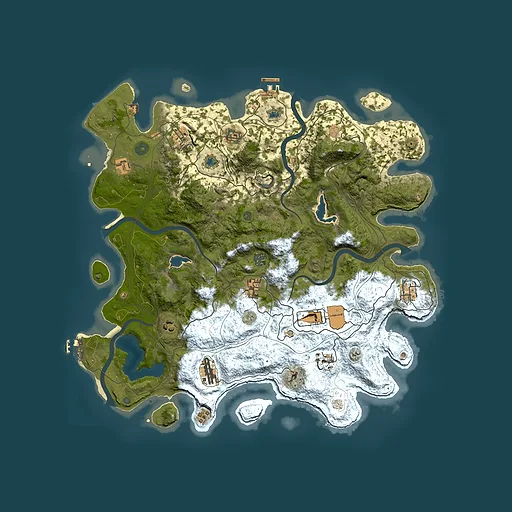 Rust map seed 621992712, 4500x4500m top-down preview