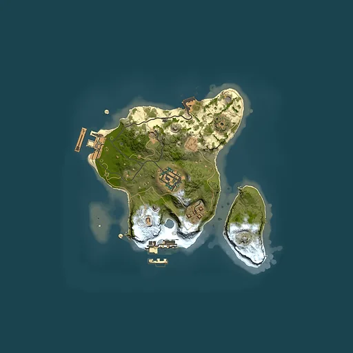 Rust map seed 580863537, 2000x2000m top-down preview