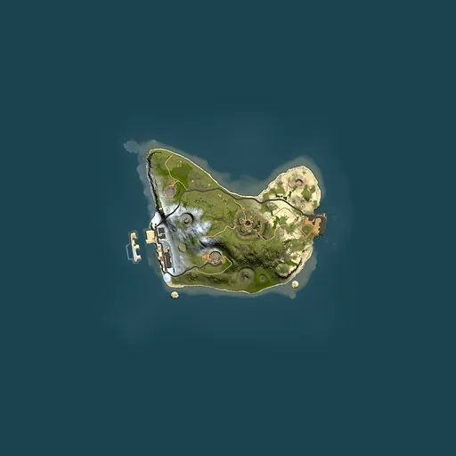 Rust map seed 892194574, 1500x1500m top-down preview