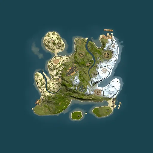 Rust map seed 805556124, 2500x2500m top-down preview