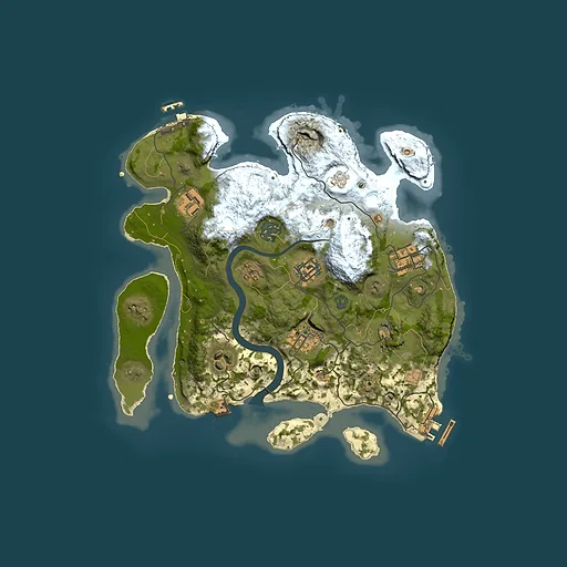 Rust map seed 773726338, 3000x3000m top-down preview