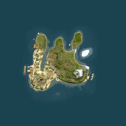 Rust map seed 974900871, 2000x2000m top-down preview