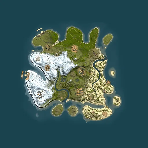 Rust map seed 479330669, 3000x3000m top-down preview